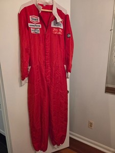 men jumpsuit XL Red Goodyear Symbols