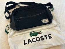 Lacoste's Borsa Messenger Uomo - Nera