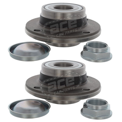 Citroen Berlingo M59 Van 2002-2010 Rear Wheel Bearing Hubs Kits 1 Pair