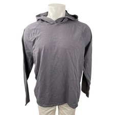 Goodfellow  Co Men's Gray Long Sleeve Hoodie Hooded Sweatshirt Top Size XL