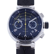 888 world limited LOUIS VUITTON Tambour Flyback Chrono Sovole 2 Q102B mens...