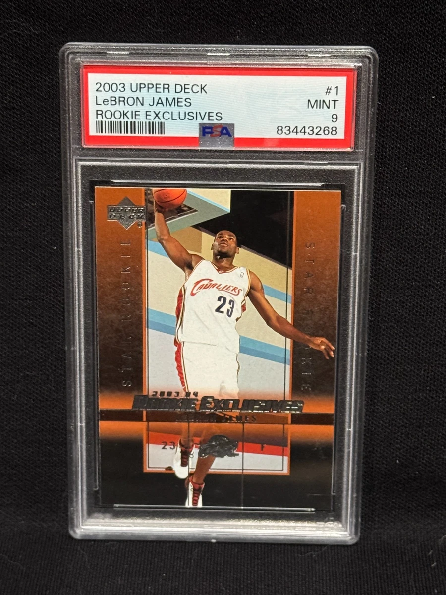 LeBron James Basketball Grade 9 Rookie Sports Trading Cards