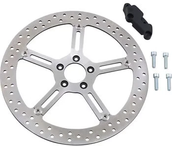 Kit de rotor flotante de freno grande Arlen Ness 15 pulgadas izquierda 02-966 26-3644 1710-2393 Foto 2 de 4