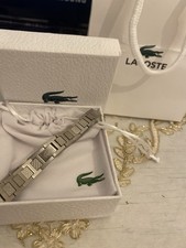 Lacoste Armband Silber, Herren Neu