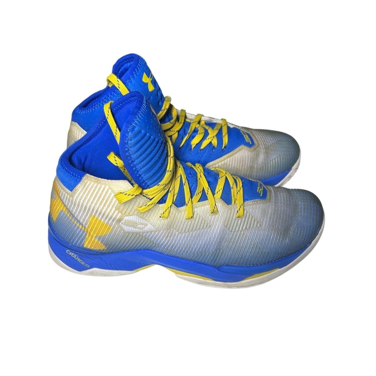 Under Armour Curry 2.5 Shoes Mens Size 12 Blue Yellow 1274425-400 Basketball Under Armor Curry 2.5  main image 2