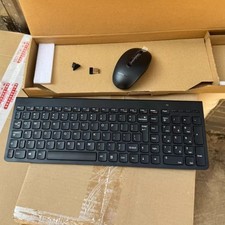 Original Lenovo SK-8861 2.4G Wireless Ultra-Thin Keyboard  Mouse Set-EU English