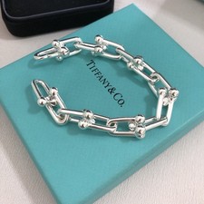 Large Link Bracelet in Sterling Silver From Tiffany HardWear