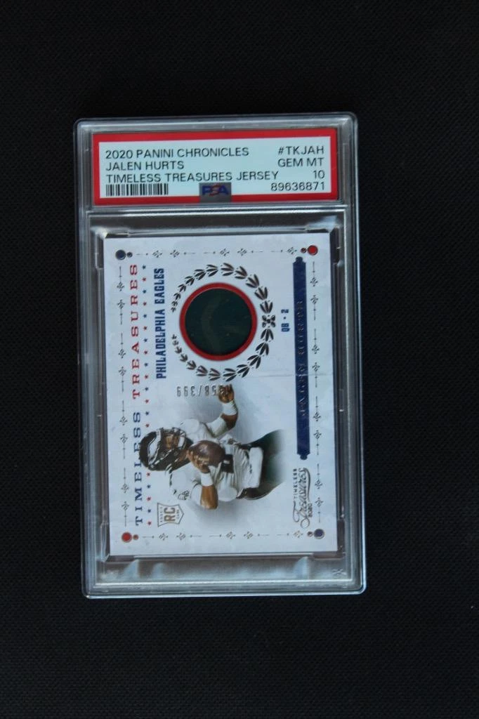 Jalen Hurts Panini Chronicles Timeless Treasures Jersey #TKJAH Base