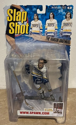 #ad Slap Shot THE HANSON BROTHERS STEVE 17 McFarlane Toys 1999 Hockey Figure $40.00