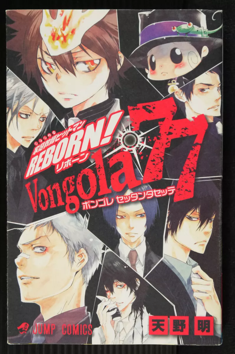 JAPAN Akira Amano: Reborn Official Character Book Vongola 77