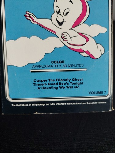 All Star Cartoons- Casper The Friendly Ghost VHS, Volume 7 - Picture 5 of 5