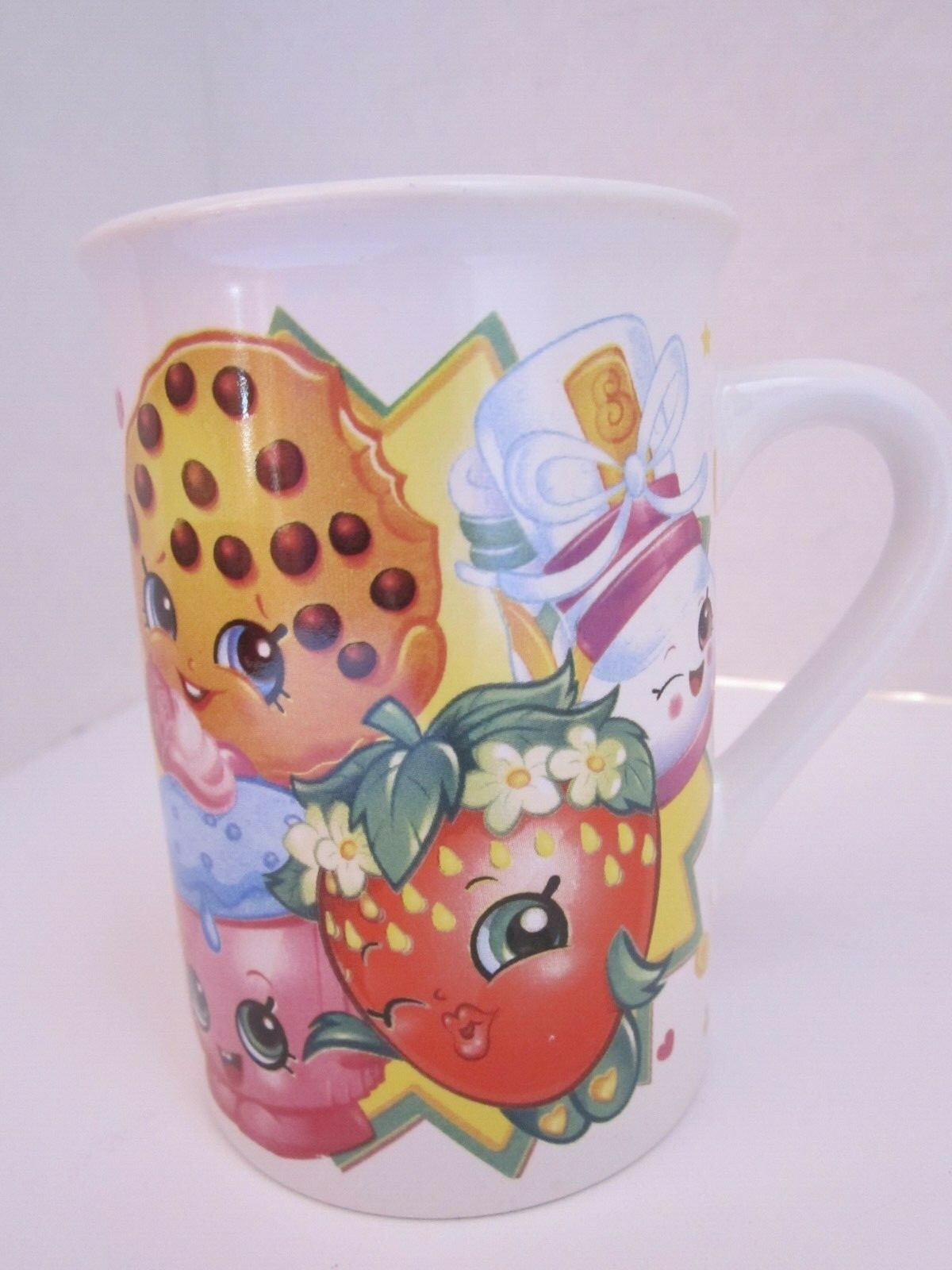 Shopkins Moose Enterprises Novelty Coffee Mug Tea Cup Frankford Candy. Cute
