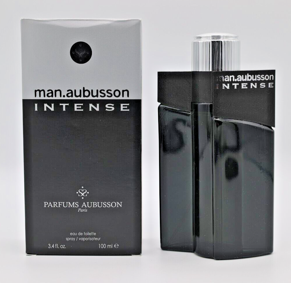 Man Aubusson Intense Aubusson 100ml oz Opened Box Vintage