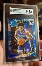2017-18 Donruss Optic Rated Fast Break Holo Prizm De'Aaron Fox PSA 10 Rookie RC 