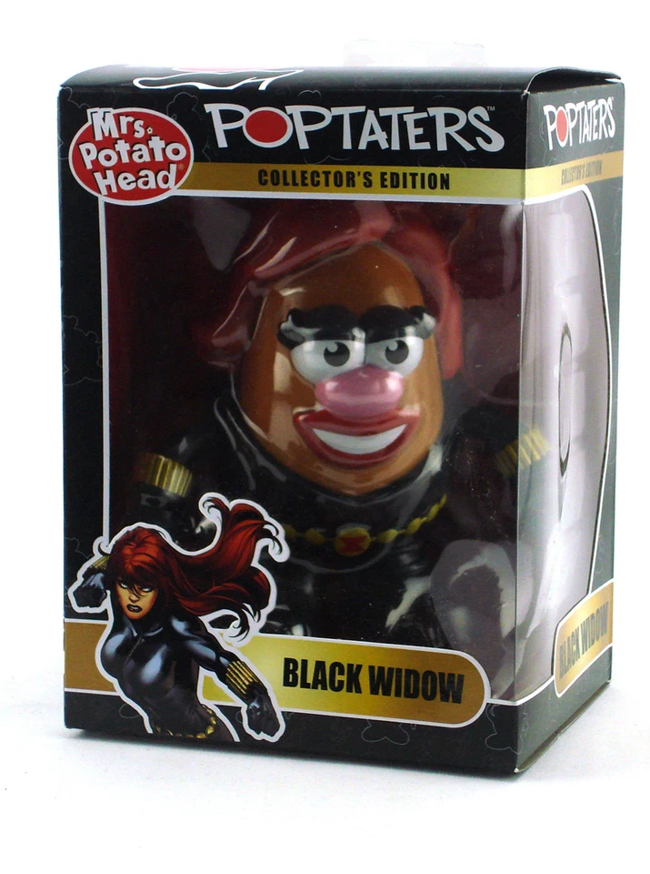Mr. Figura Cabeza de Patata Marvel Viuda Negra Playskool Poptaters Juguete PPW Nuevo En Caja Foto 3 de 4