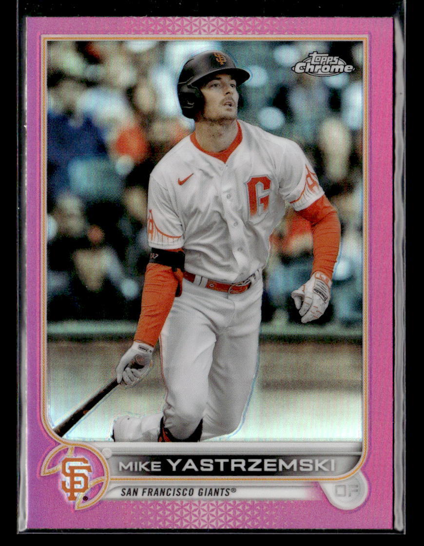 Mike Yastrzemski - 2022 Topps Chrome Pink Refractor #18 San