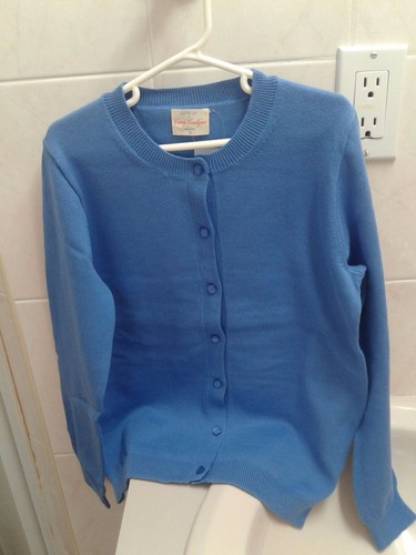 NWT JCrew CrewCuts Casey Cardigan NWT Retro Jade,Blue,White,Burgundy,Navy - Picture 8 of 8