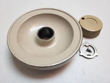 Singer Fashion Mate 237 Sewing Machine Flywheel Hand Wheel Cover Knob Metal Part