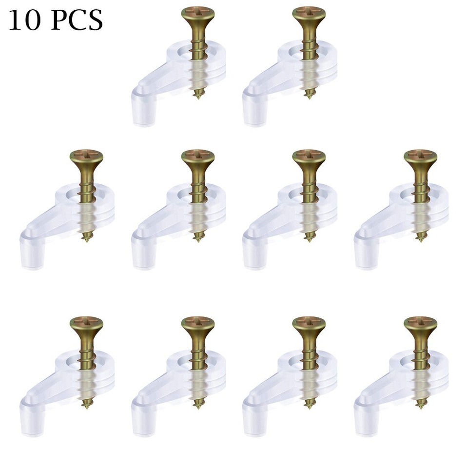 Craft Mirror Clips for Door Premium Plastic Easy DIY