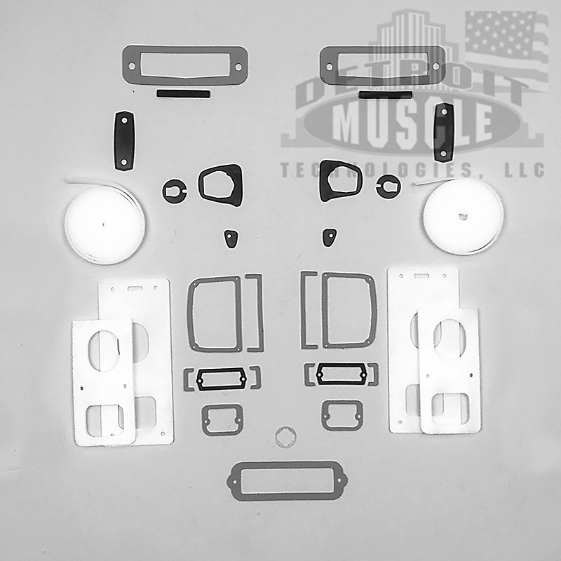 Mopar B Body 1965 65 Dodge 500 Exterior Paint Gasket Set Kit