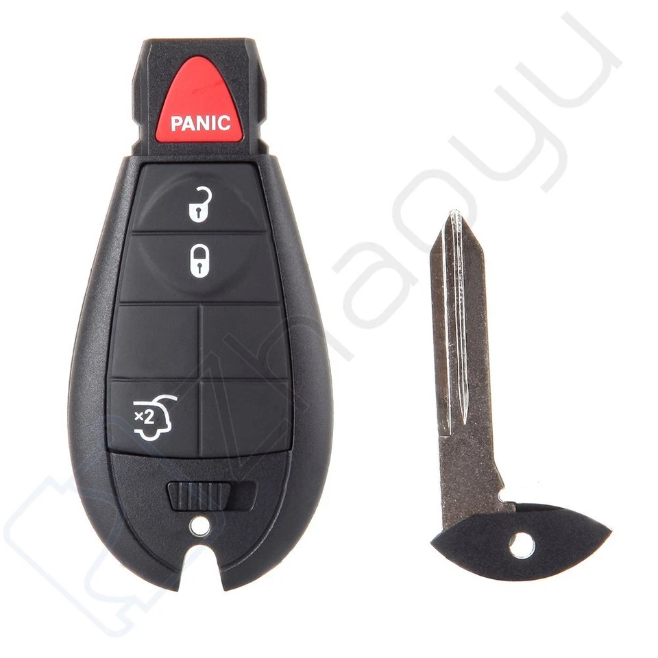 2 para Jeep Grand Cherokee Commander 2008 2009 2010 controle remoto sistema de entrada sem chave - Imagem 2 de 4