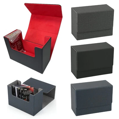 For PSA BGS CGC PTCG Graded Card Slab Storage Box Case Magnetic Cards Holder