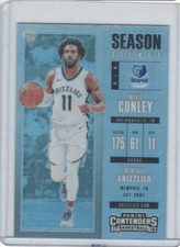 2017-18 Panini Contenders Season Ticket Prizm  Mike Conley Memphis Grizzlies 72