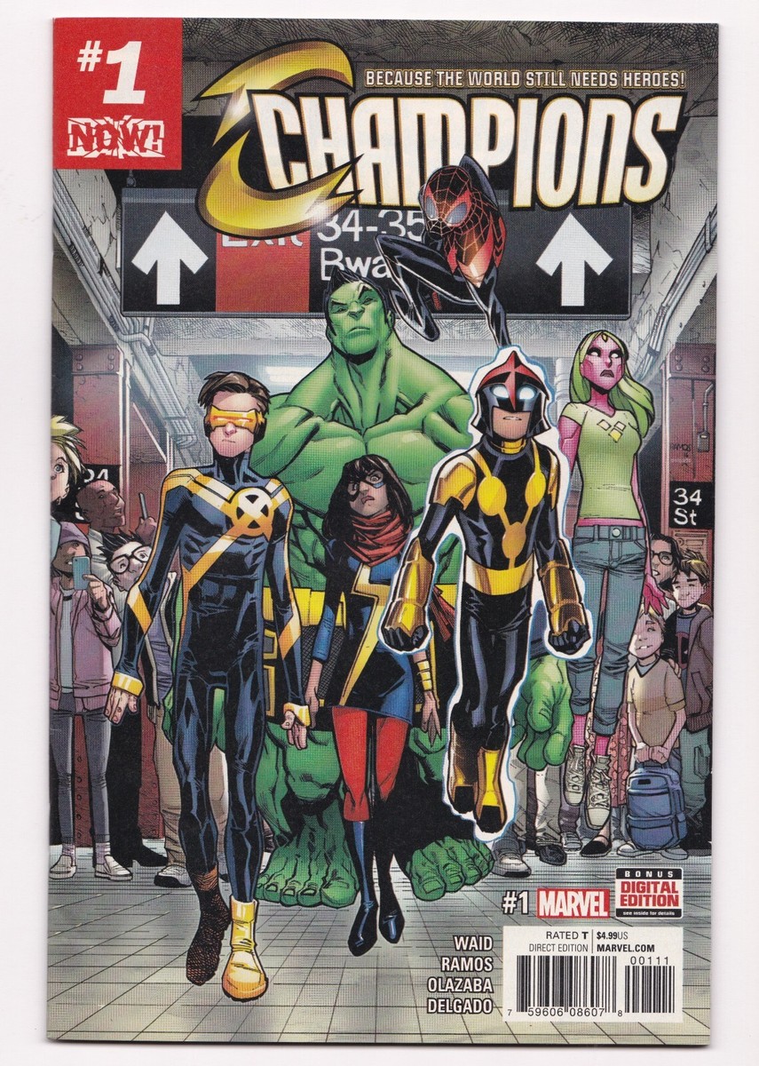 Champions #1 (2016 Marvel Comics) #1A First Printing High