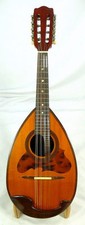 Japan Suzuki no.230 bowlback solid Spruce  Rosewood Mandolin, hard case, OJMN98