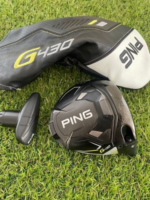 Ping G430 LST 9.0 Driver Head Only with Head Cover & Wrench Rechtshänder Gebr...