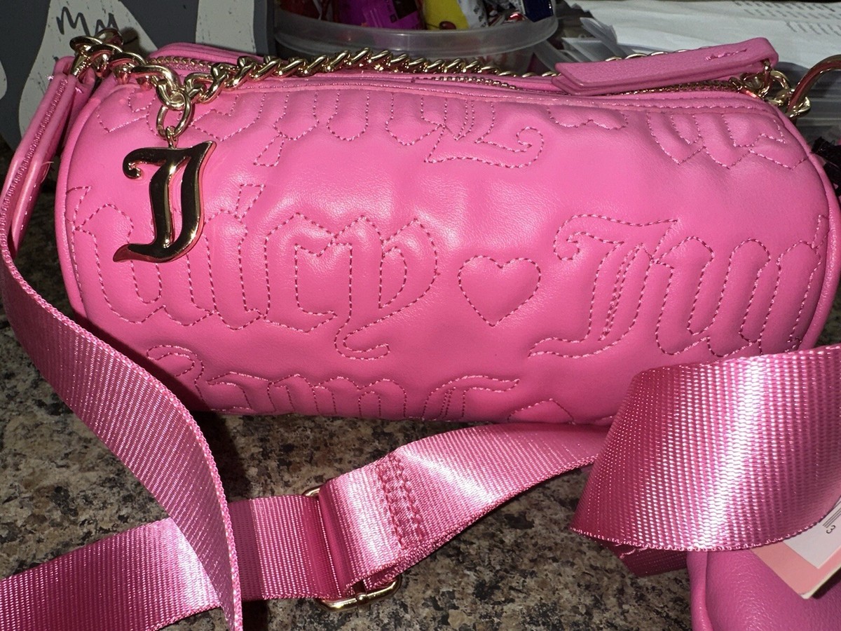 新品＊正規品 Juicy Couture ハンドバッグ シグネチャー ピンク ジューシークチュール Juicy Couture バゲットショルダーバッグ