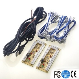 2 Players Arcade DIY Kit Controller PC Joystick Arcade Push Buttons Raspberry pi