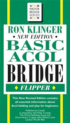  Basic Acol Bridge Flipper von Ron Klinger 9780304362790 Taschenbuch Softback