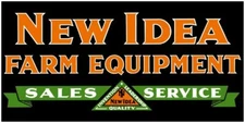 New Idea Farm Equipment Sales & Service NEW Sign 24x48" USA STEEL XL Size 10 lbs