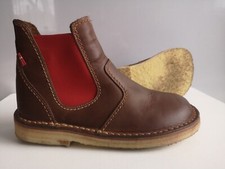 Damen Schuhe Chelsea Boots DUCKFEET ROSKILDE Gr 39 braun  rot  Nubuk Leder