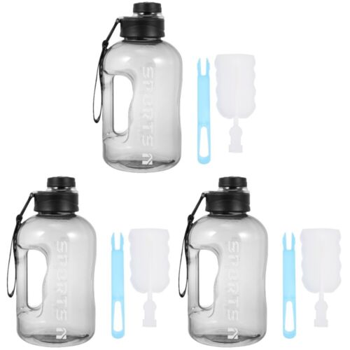 Fitness Sport Wasser Krug Radfahren Große Flasche Wasser Behälter Mit Griff - Bild 1 von 12