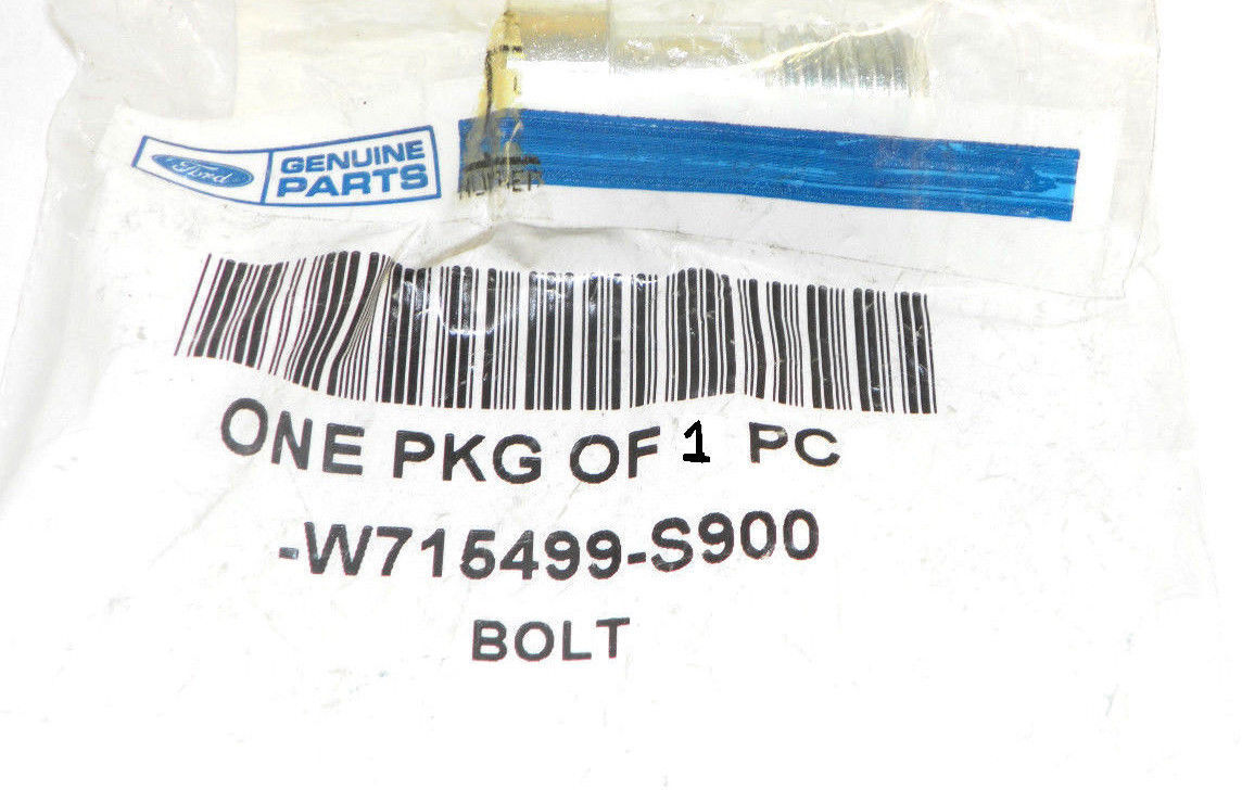 Genuine OEM Ford W715499-S900 Turbocharger Coolant Line Bolt 