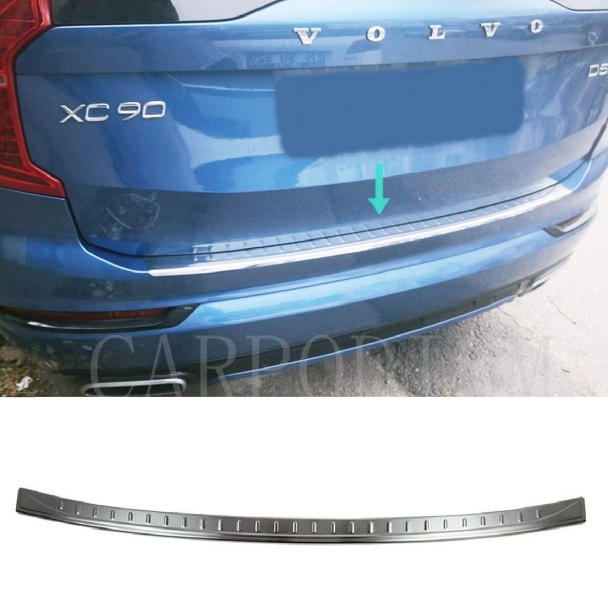 Volvo xc90 rear bumper protector deals