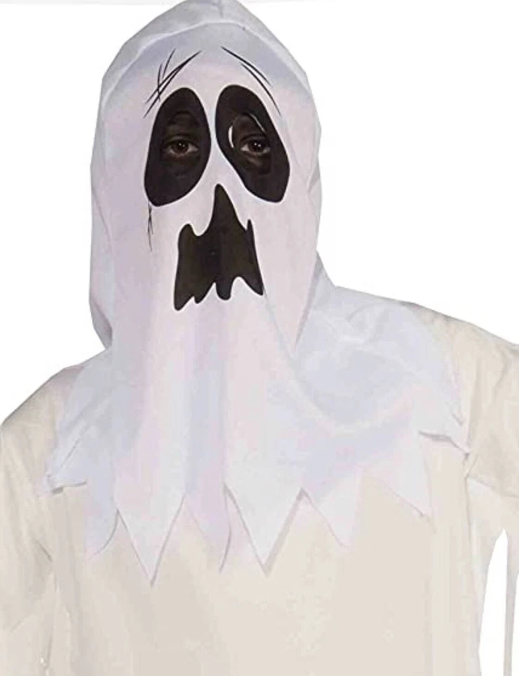 Fantasia Fantasma Forum Novelties Infantil Festa de Halloween Vestir Cosplay Tamanho L 12-14 - Imagem 2 de 4