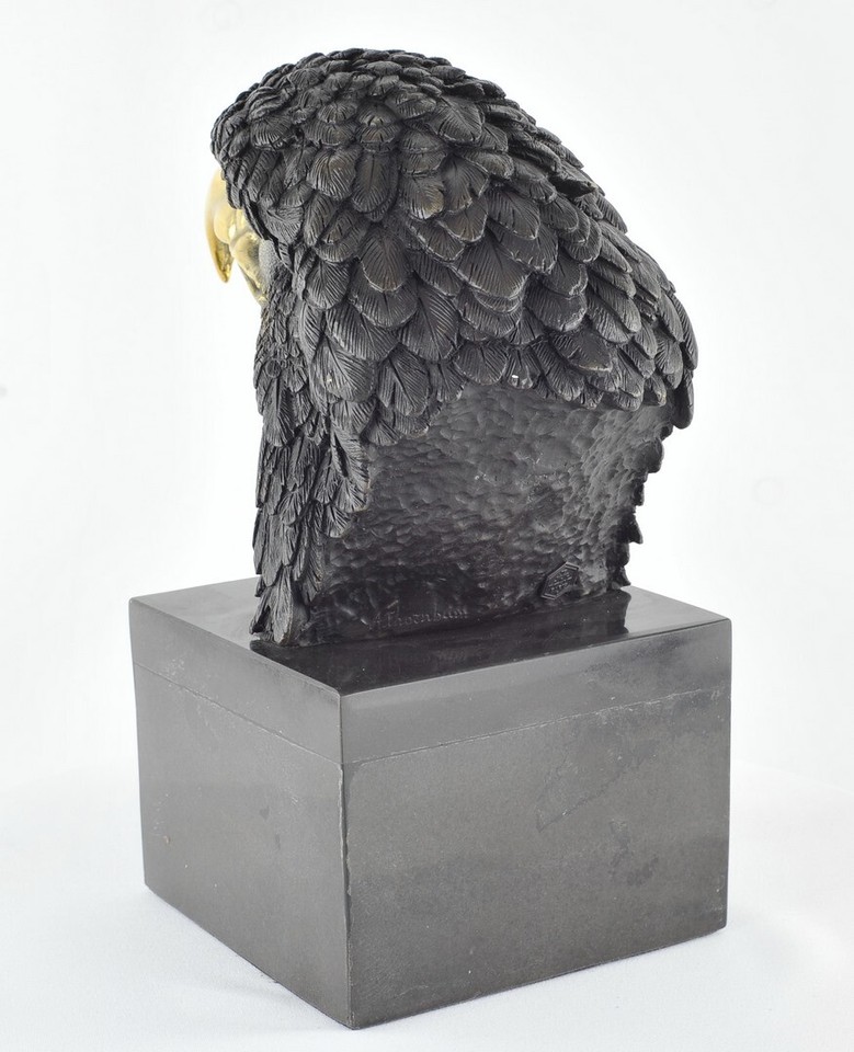Art Nouveau Style Statue Sculpture Eagle Bird Wildlife Art Deco Style