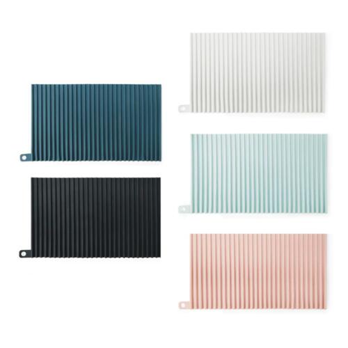 Tapetes de mesa de aislamiento de silicona almohadillas calientes resistentes al calor para cuchara de mostrador de cocina - Imagen 1 de 13