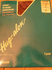 New old stock vintage Sears pantyhose off black average
