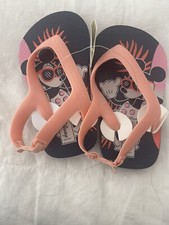 Baby Gap Disney Minnie Mouse Flip Flops Size 5/6