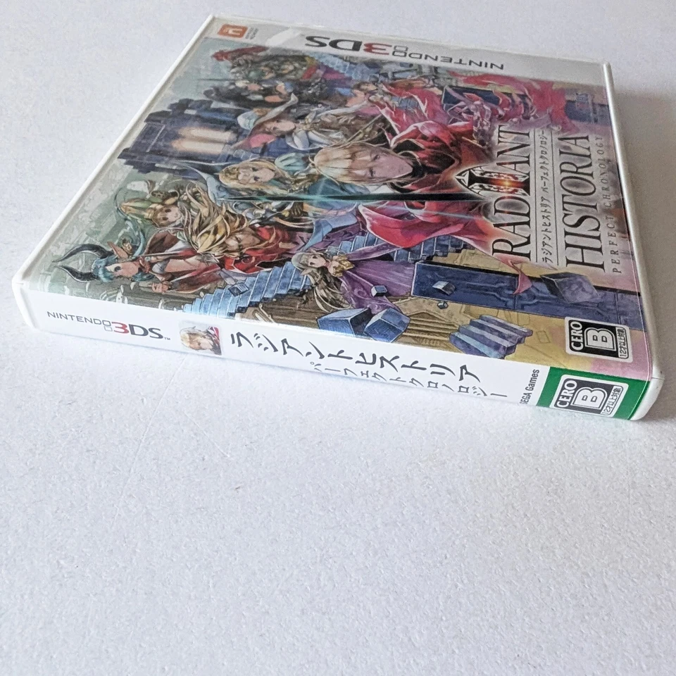 Nintendo 3DS Radiant Historia Perfect Chronology Atlus Jeu de rôle Japon - Photo 4/4