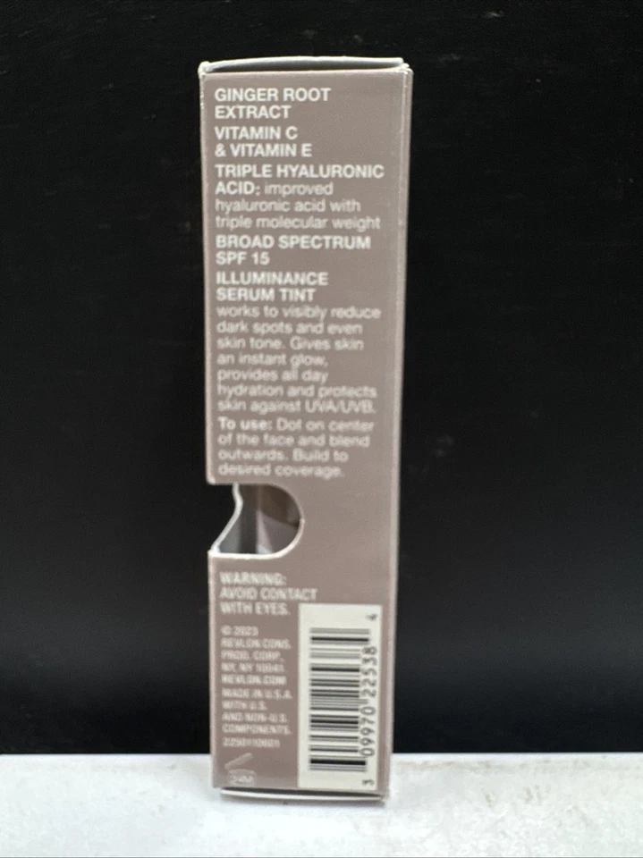 Revlon Illuminance Serum Tint SPF 15 0.94 fl oz 601 - Soft Nutmeg Exp: 6/25 New - Image 3 of 4