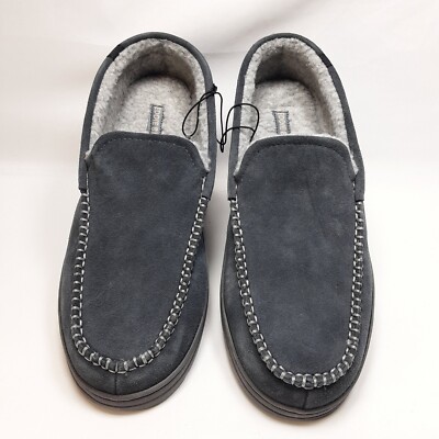 Eddie Bauer Men's Loudon Suede Memory Foam Slipper