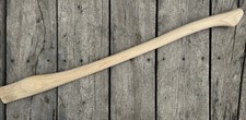 36" Bent Grip Single Bit Axe Handle. Eye size 2-3/8" x 13/16" USA Made