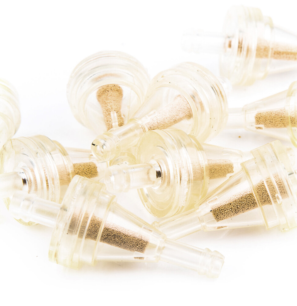 10 Set 1/4" Motorcycle In-line Gas Fuel Filter Fits Dirt Bike ATV UTV Snowmobile - Foto 9