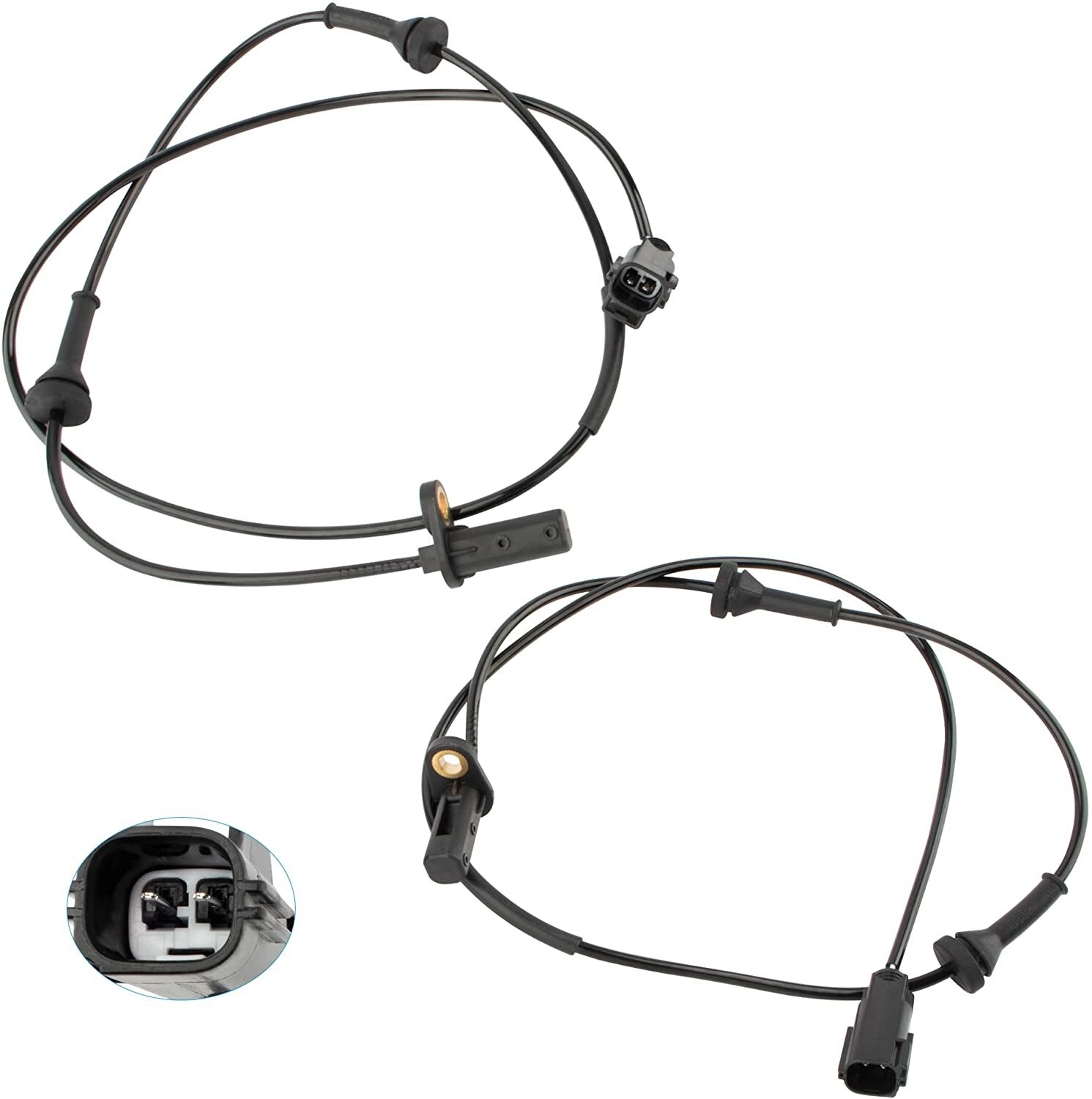 Pair Front Left&Right ABS Speed Sensors for Volvo S60 20012009 Volvo