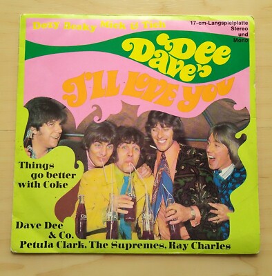 EP ''Things go better with Coca Cola'' 60er, Dave Dee, Supremes, Petula Clark.....